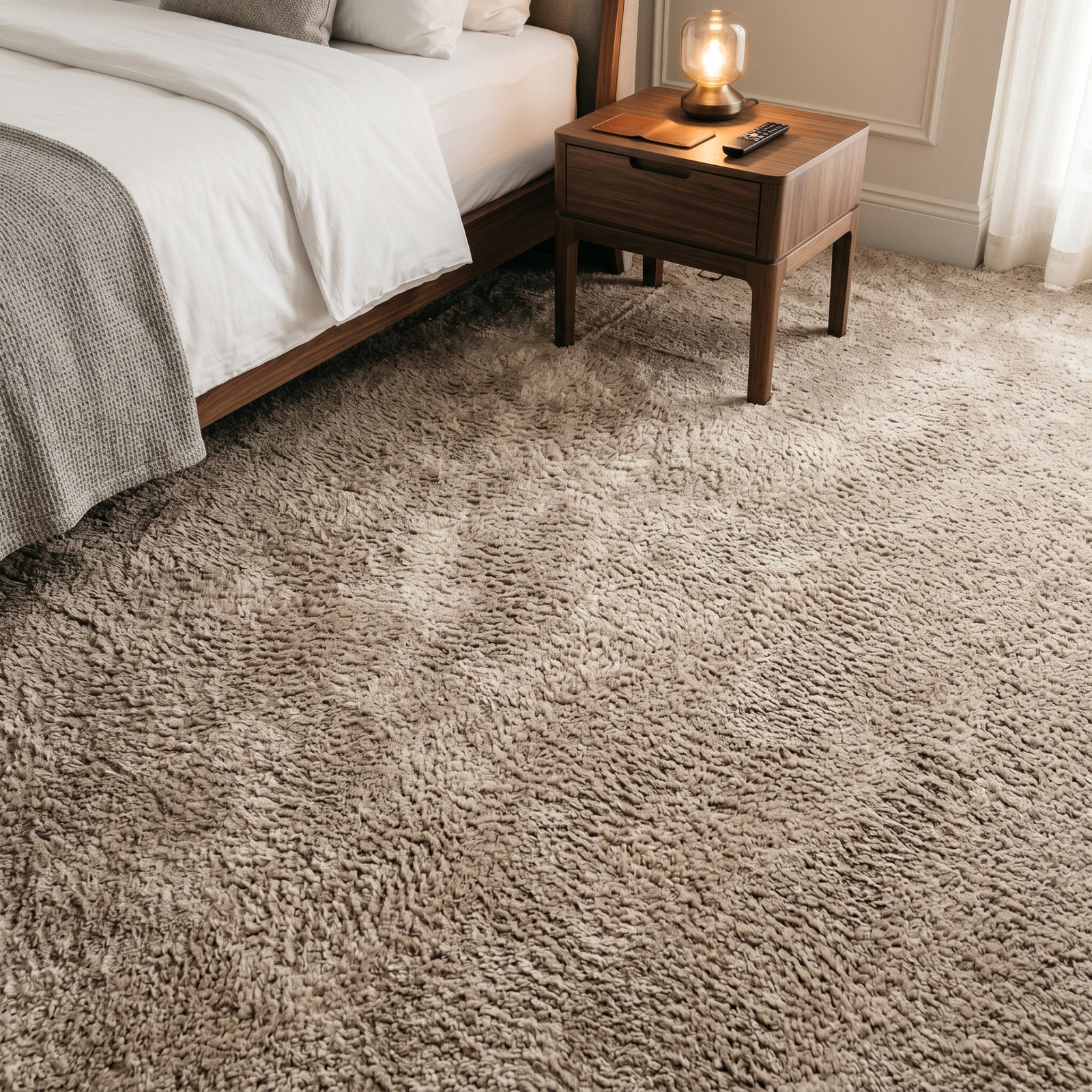 luxury hotel room carpet