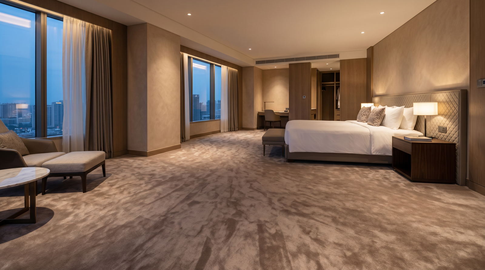 wall to wall carpet