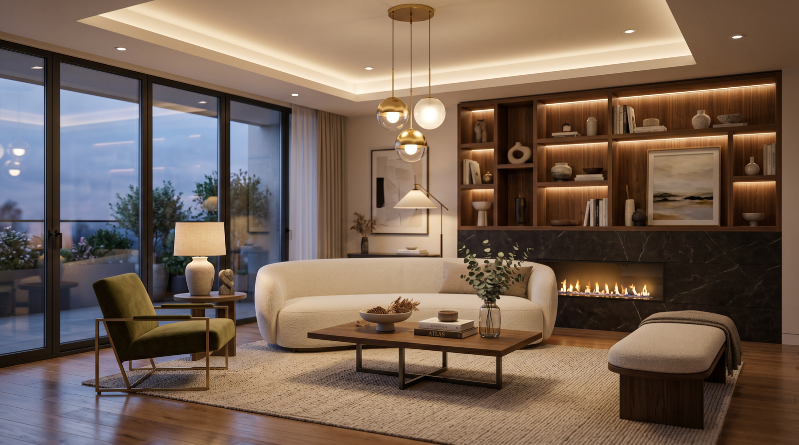 furniture & fixtures setup
