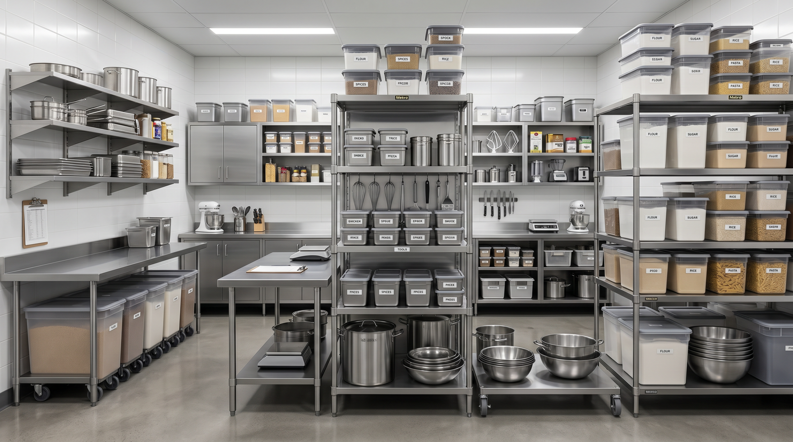 storage & utility setup