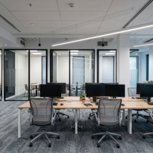 commercial office interior